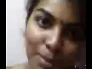 VID-20160417-PV0001-Thozhupedu (IT) Tamil 25 yrs old unmarried beautiful, hot and sexy explicit Ms. Nithya Devi equally her boobs to her beau Kannan via MMS sex porn blear porn video